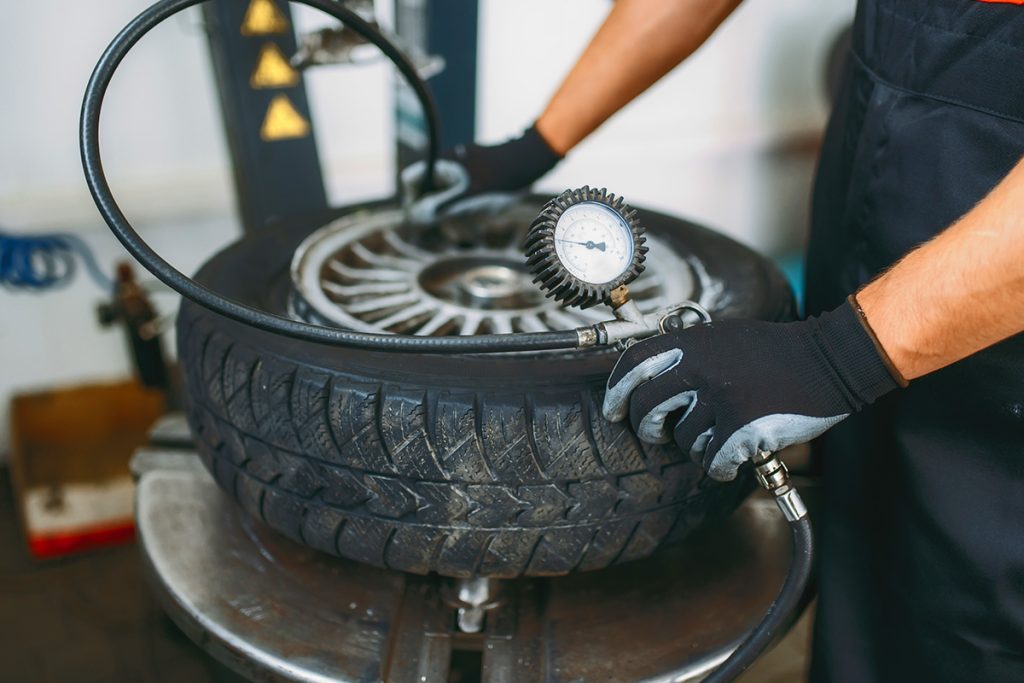 Servicio de mantenimiento de neumáticos